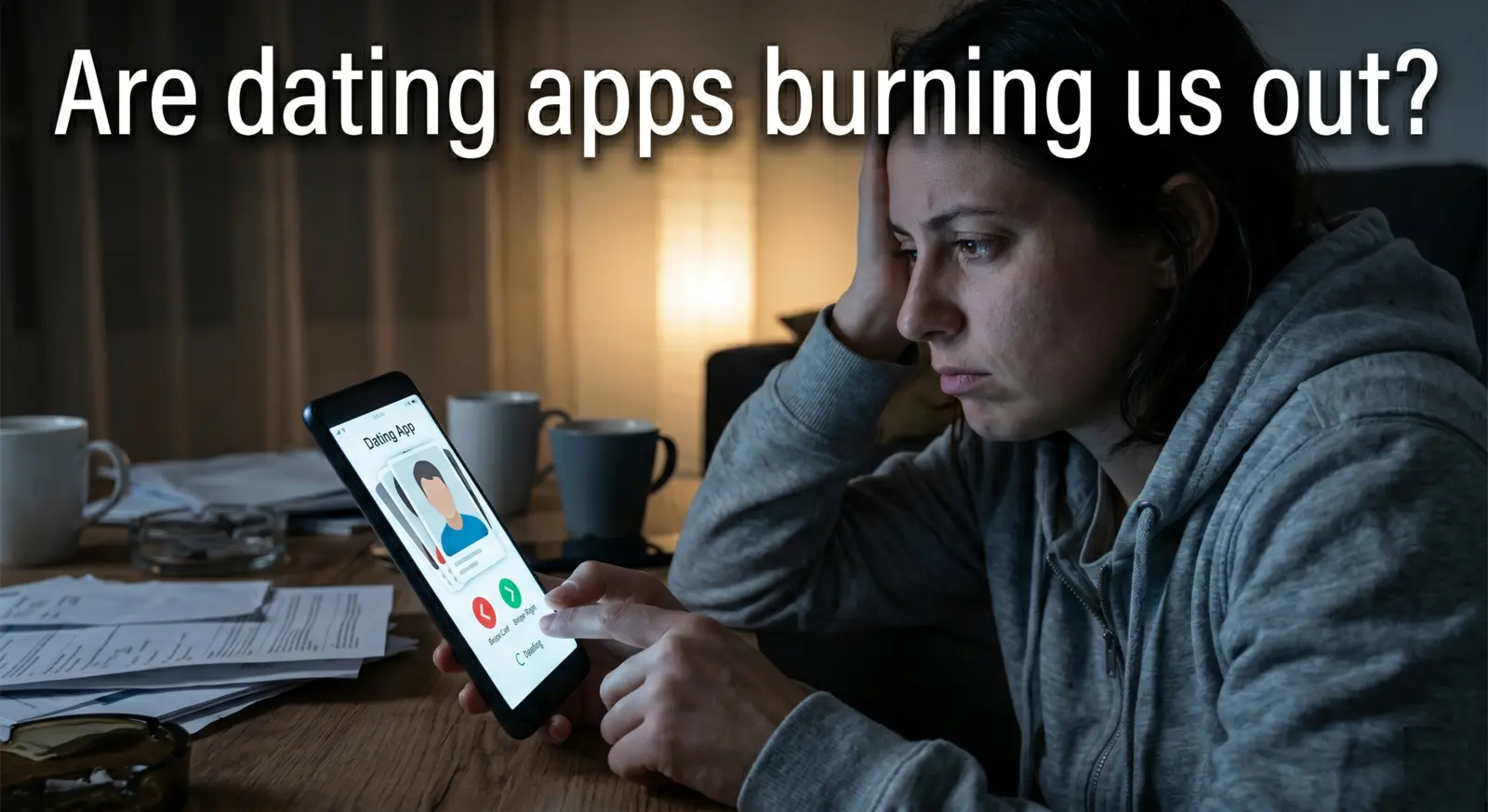 The Gripe With the Swipe: Dating App Burnout